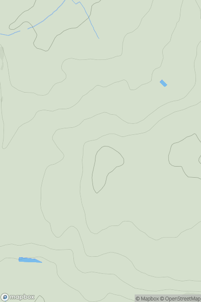 Thumbnail image for Carr Hill [The River Tees to The Wash] showing contour plot for surrounding peak